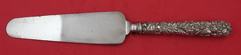 Cake Server all around design w/ plated blade 10 1/2